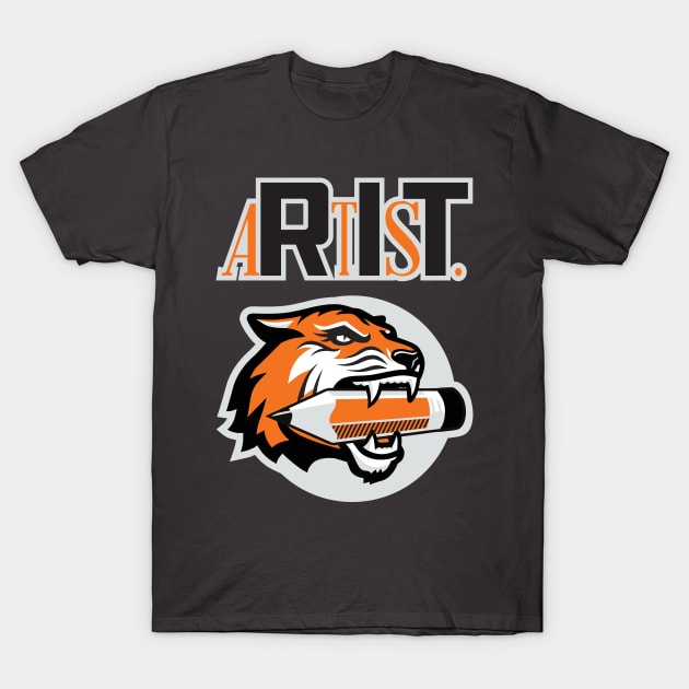 RIT Artist T-Shirt by todd_stahl_art